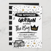 De grote beruchte uitnodiging voor de eerste verja (Voorkant / Achterkant)