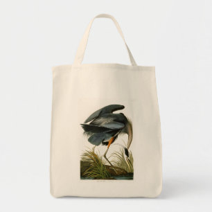 De Grote Blauwe Heron John Audubon Birds of Americ Tote Bag