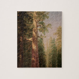 De Grote Bomen, Mariposa Grove, CA door Bierstadt Legpuzzel