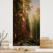 De Grote Bomen van Albert Bierstadt Poster (Keuken)