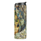 De grote bomen van Vincent van Gogh Thermosbeker (Gedraaid links)