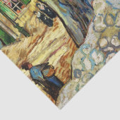 De grote bomen van Vincent van Gogh Tissuepapier (Detail)