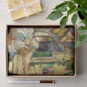 De grote bomen van Vincent van Gogh Tissuepapier (Geschenk)