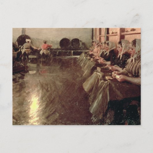 De grote brouwerij, 1890 briefkaart (Voorkant)