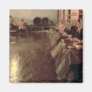 De grote brouwerij, 1890 magneet