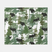 De grote buitenste fleece Blanket (Voorkant (Horizontaal))