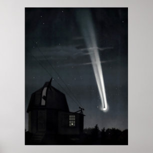De Grote Comet van 1881 Poster