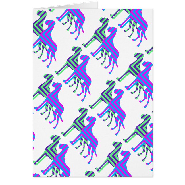 De Grote Deense Hond met Randen (Voorkant)