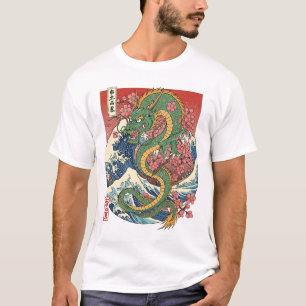 De Grote Draak en de Sakuragolf T-shirt