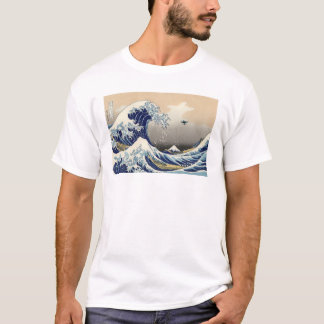 De Grote Drone Wave van Kanagawa T-shirt