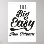 De grote Easy New Orleans Poster (Voorkant)