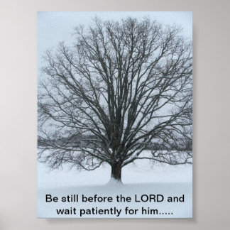 De grote eikenboom poster