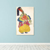 De Grote Eunuch Canvas Afdruk (Insitu (Houten vloer))