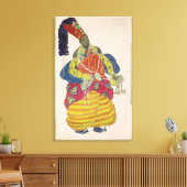 De Grote Eunuch Canvas Afdruk (Insitu (Woonkamer))