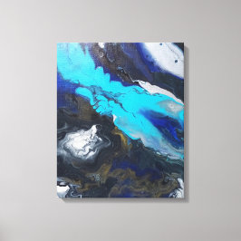 "De grote expansie." Canvas Afdruk