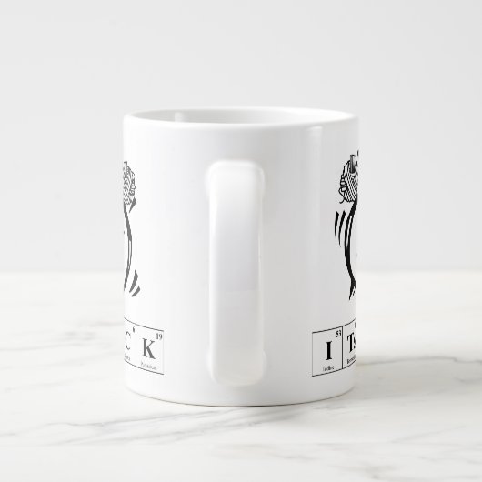 De grote. extra grote beker (Achterkant)