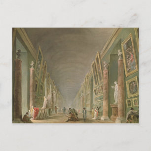 De Grote Galerij van het Louvre Briefkaart
