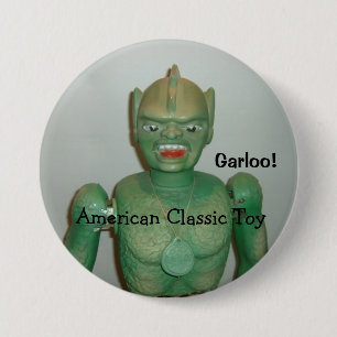 De Grote Garloo Button. Ronde Button 7,6 Cm