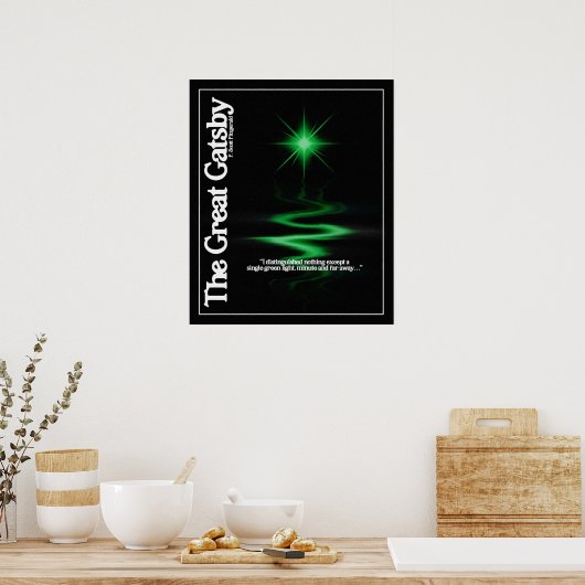 De Grote Gatsby Poster (Keuken)