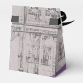 de grote gemakkelijke bruiloft gunst box bedankdoosjes (Achterkant)