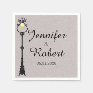 De grote gemakkelijke bruiloft servet