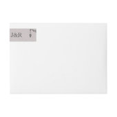 De grote gemakkelijke bruiloft wrap rond label (Voorkant)