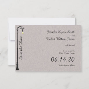 De Grote Gemakkelijke Huwelijk bewaart de Datum Save The Date