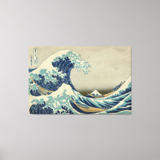 De grote golf canvas afdruk