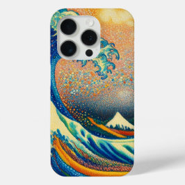 De Grote Golf, golf uit Kanagawa v2 iPhone 15 Pro Case