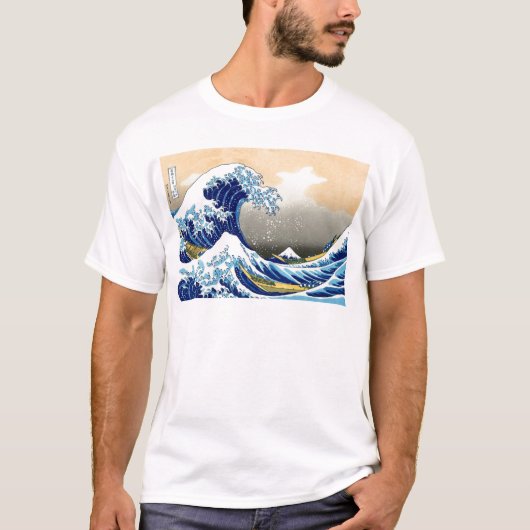 De Grote Golf - Hokusai T-shirt (Voorkant)