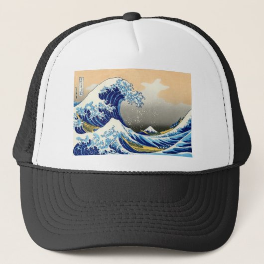 De Grote Golf - Hokusai Trucker Pet (Voorkant)