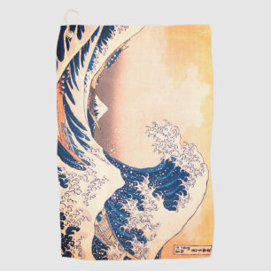 De Grote Golf - Japanse kunst Golfhanddoek