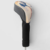 De Grote Golf - Japanse kunst  Golfheadcover (Schuin)