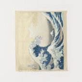 De Grote Golf - Japanse kunst Wandkleed (Voorkant)