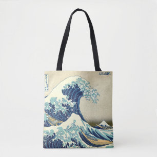 De Grote Golf – Katsushika Hokusai – Aangepaste te Draagtas