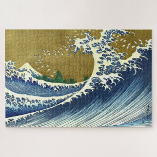 De Grote Golf Kleur Hokusai Legpuzzel