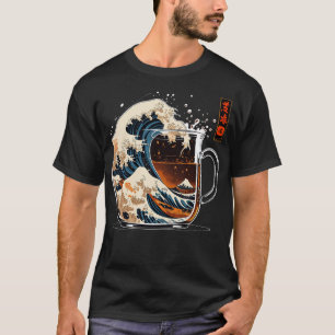 De grote golf koffie t-shirt