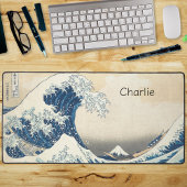 De grote golf Mount Fuji schilderij Japanse kunst Bureaumat