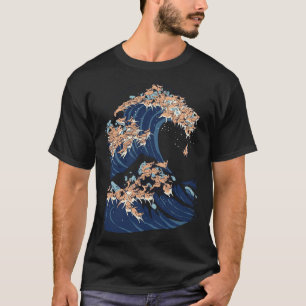 De grote golf van Chihuahua T-shirt