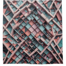 De grote golf van een pasteldoolhof.