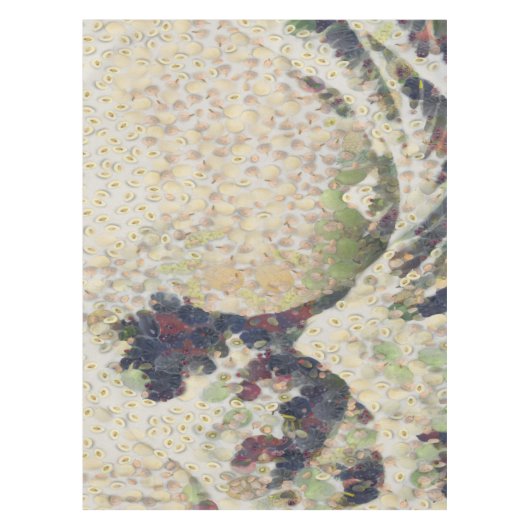 De grote golf van Honeydew Melon Fine Art Spoof Tafelkleed (Voorkant)