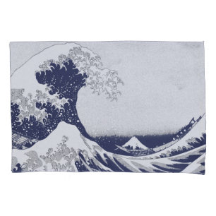 De Grote Golf van Kanagawa (神 川 沖 裏 奈) Kussensloop