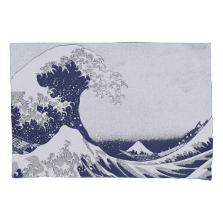 De Grote Golf van Kanagawa (神 川 沖 裏 奈) Kussensloop