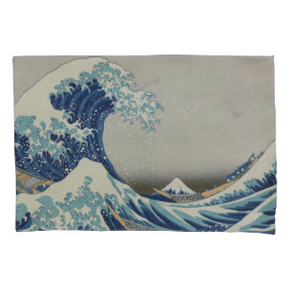 De Grote Golf van Kanagawa (神 川 沖 裏 奈) Kussensloop