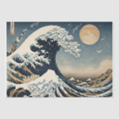 De Grote Golf van Kanagawa #1 - Decoupage- Tissuepapier (Voorkant)