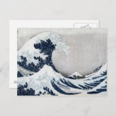 De Grote Golf van Kanagawa Briefkaart (Voorkant / Achterkant)