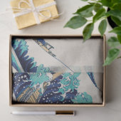 De Grote Golf van Kanagawa Decoupage Tissuepapier (Geschenk)