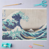 De Grote Golf van Kanagawa Decoupage Tissuepapier (Craft)