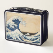 De Grote Golf van Kanagawa door Hokusai (Achterkant)