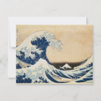 De Grote Golf van Kanagawa door Hokusai